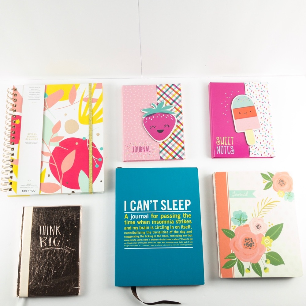 Cute stationary Journals & planners various types